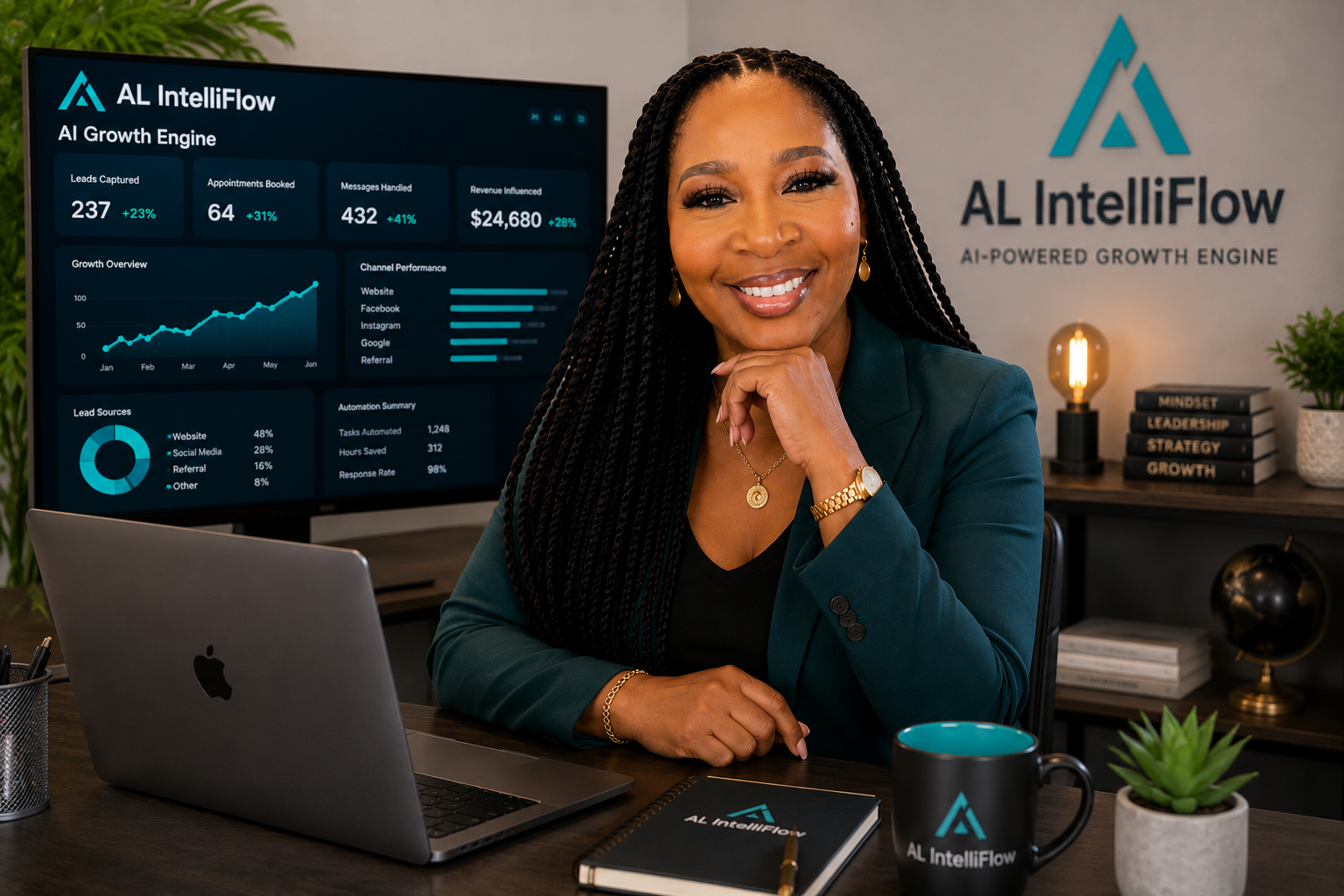 Verona Haughton, founder of AL IntelliFlow